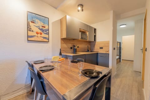 Kitchen and dining area