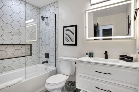 Modern and fashioned bathroom