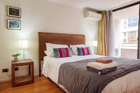 Enjoy a peaceful night's rest in this stylish room. Thoughtful decor, a comfortable bed, and a serene atmosphere make it your perfect retreat.