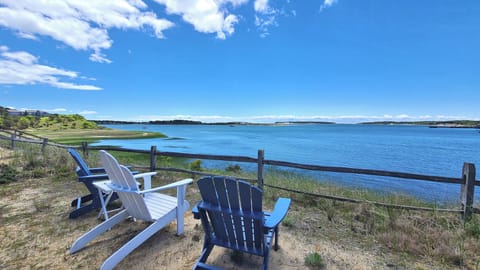 Enjoy magnificent Wellfleet Harbor views