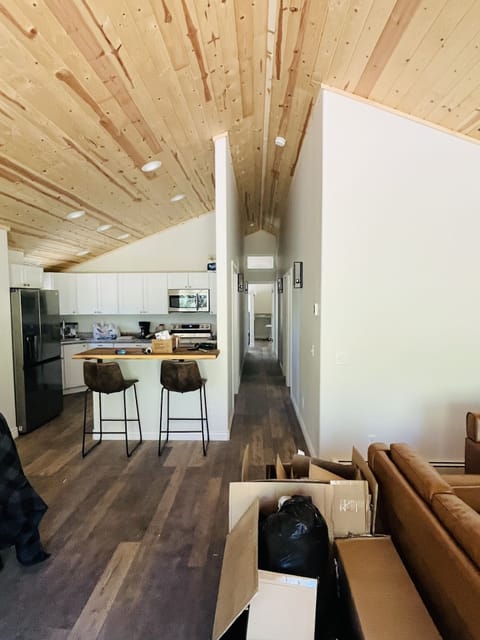 Large open floor plant. Excuse the mess, still furnishing after the renovation.