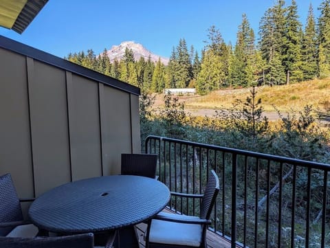 Private deck with epic views of Mt. Hood