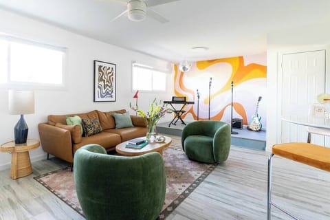 A karaoke stage with room for the audience - The Beatbox - Tempe, AZ