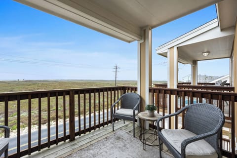 Panoramic view balcony on the third floor