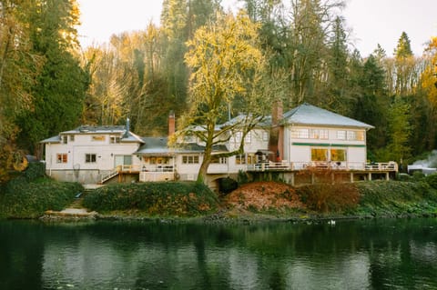 Welcome to our riverfront getaway.