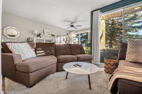 Kick back and relax in the comfy living room!