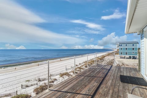 Sun Deck with Beautiful Views of Mexico Beach