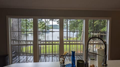 View of Lake Sinclair from Kitchen
