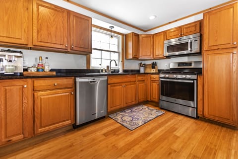 Fully stocked kitchen with all updated appliances!