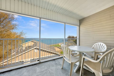 Savor breathtaking lake views from your own private balcony