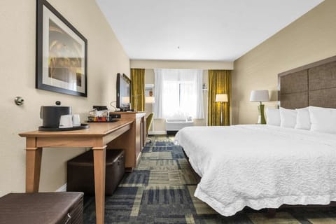 Settle in after sightseeing with a cozy, well-lit retreat.