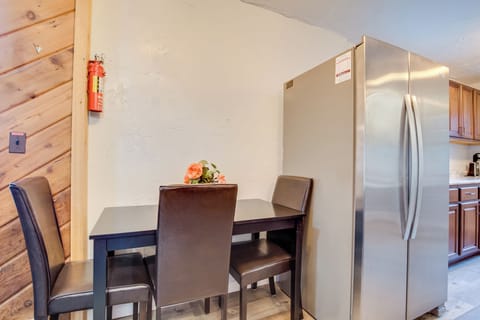 Dining Area + Kitchen | Coffee Maker | Cooking Basics