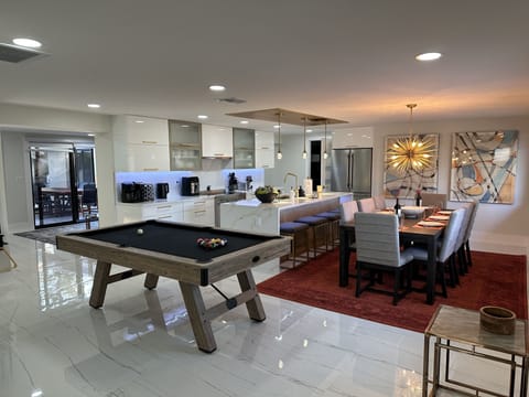 New, fully remodeled home with luxury finishings and furnishings + heated pool.