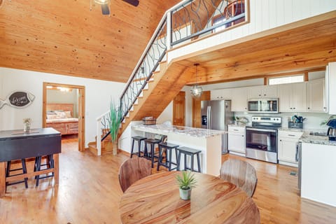 Dining Area | 2 Dining Tables | Breakfast Bar | Dishware/Flatware