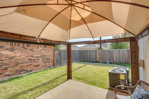 Fenced Backyard | Covered Patio