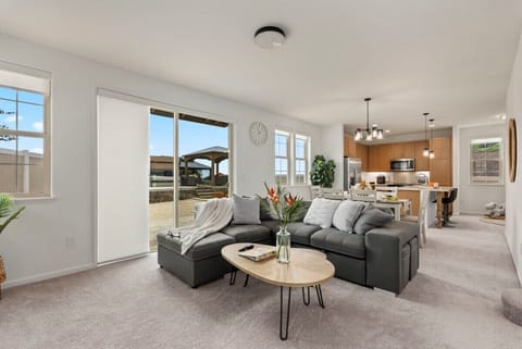 Comfortable living area with soft seating and homey charm