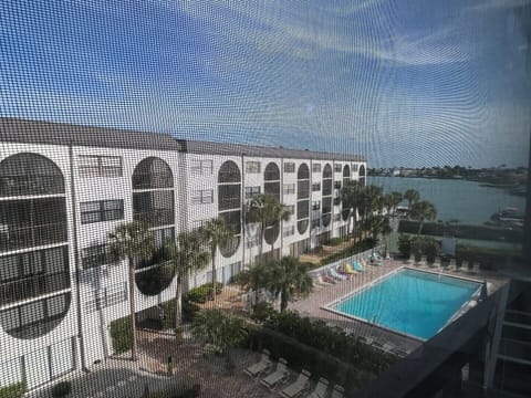 View of Pool and Bay