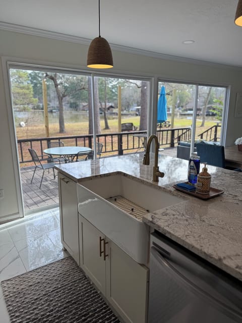 Views from kitchen island