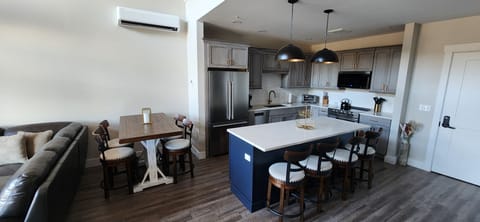 open living area/ dining 