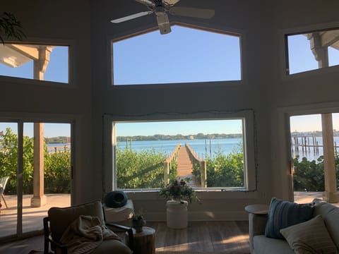 View from great room.  
