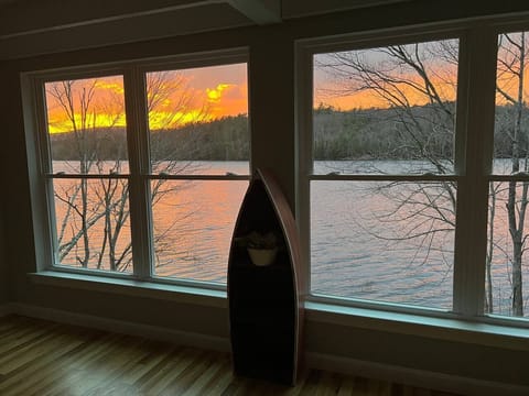 Sunset from the king bedroom