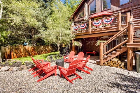 Ouray Vacation Rental | 3BR | 2.5BA | 2,400 Sq Ft | Stairs to Access