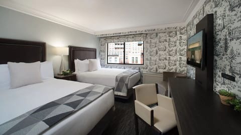 Bedroom. Interior and views may vary based on location and availability