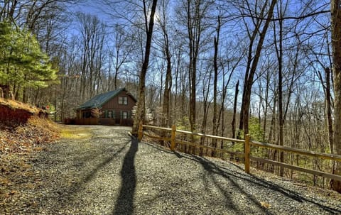 Located on a double lot with a pretty GA Mountain view