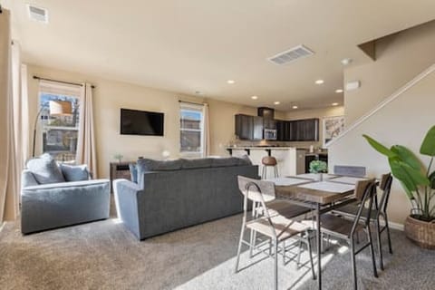 Sit down for a delicious meal with family and friends at our dining area.