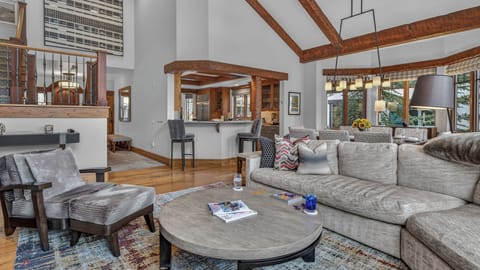 Great Room, Main Level - Open to kitchen with bar seating