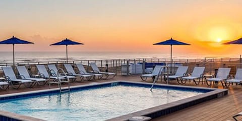 Sunsets and breathtaking views here at our private beach club. 
