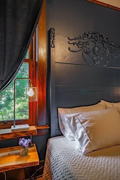 Plenty of natural light and room darkening curtains