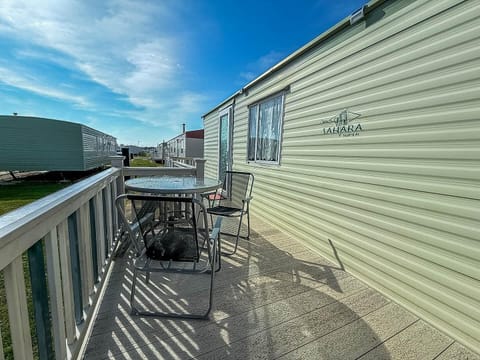 Elevate your family holidays by choosing a caravan complete with its own private decking.