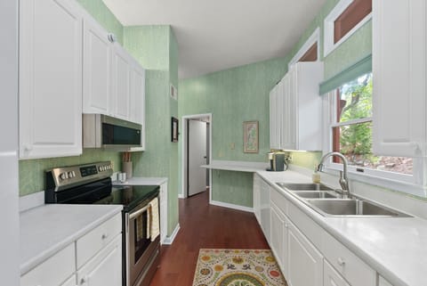 Prepare meals with ease and enjoy the comfort of home cooking on your vacation.