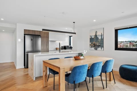 Share meals and stories around the six-seater dining table, providing ample space for everyone to come together and enjoy delicious home-cooked meals.