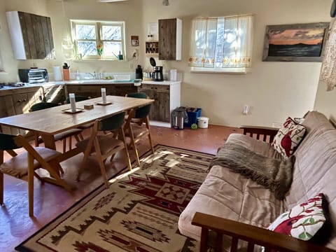 Full kitchen in the suite