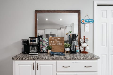 Enjoy our beverage station