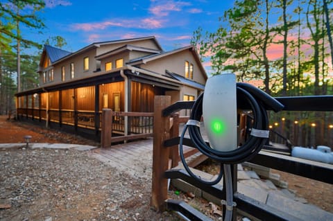Power up your adventures: where nature meets technology at our convenient EV charging station.