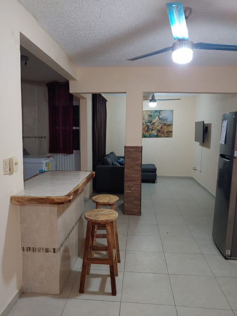 Living Room with a sofa mattress 
