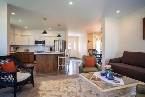 Spacious Living Area, Kitchen and Dining.