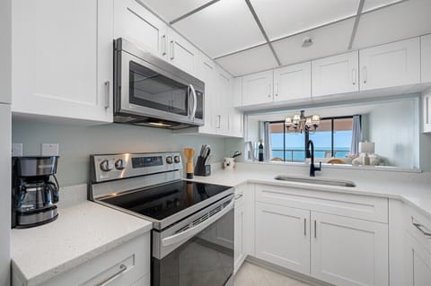 Gulf view from kitchen