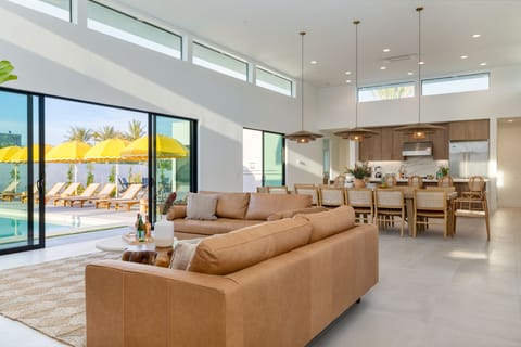 Bright, airy interior.
