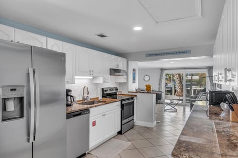Ample galley kitchen