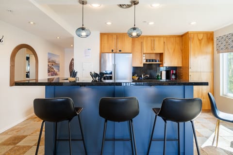 Kitchen island with seating
