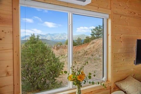 Great view of the mountain from your window.