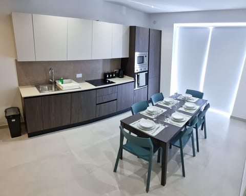 Kitchen and dining room