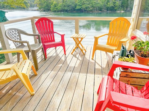 View from deck