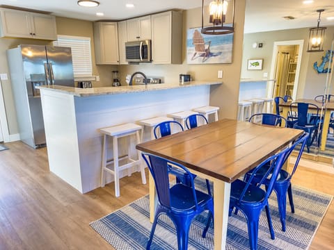 Plenty of dining space for up to 10 people