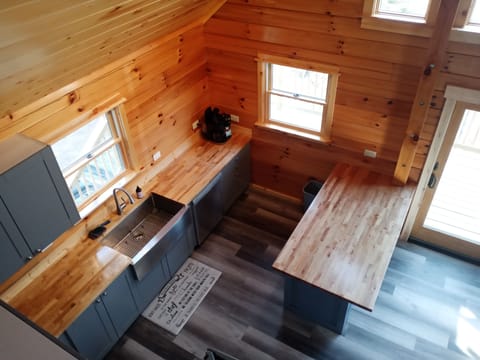 Kitchen from loft (level 3)