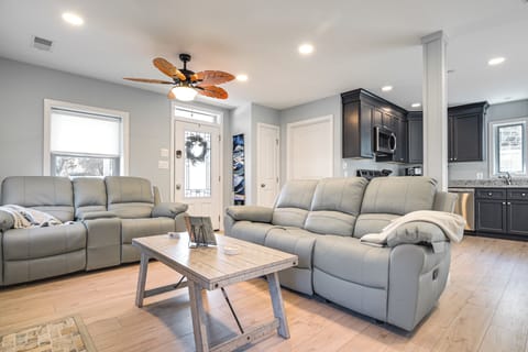 North East Vacation Rental | 3BR | 2BA | 1,400 Sq Ft | Stairs Required
